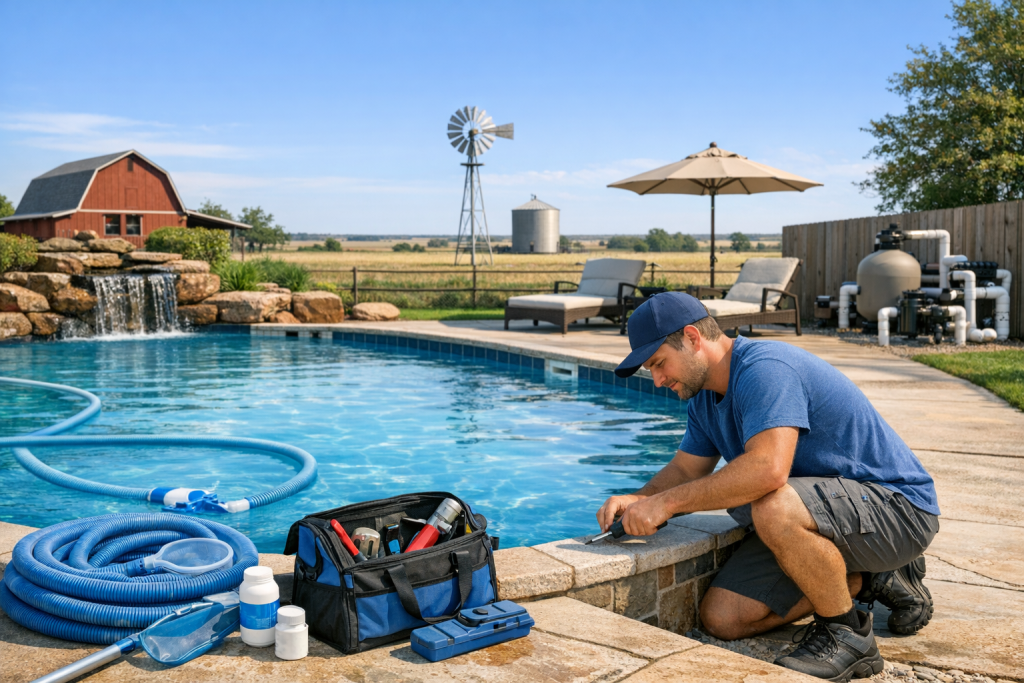 Experienced Pool Repair Contractors in Thomas, Oklahoma