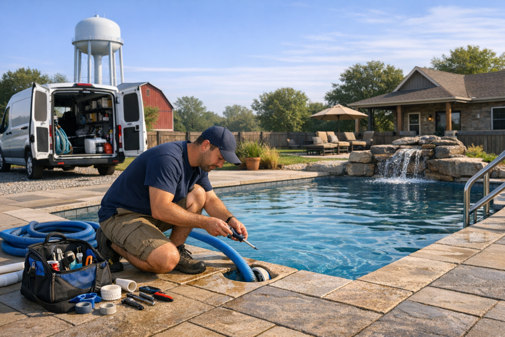 Experienced Pool Repair Contractors in Wilson, Oklahoma