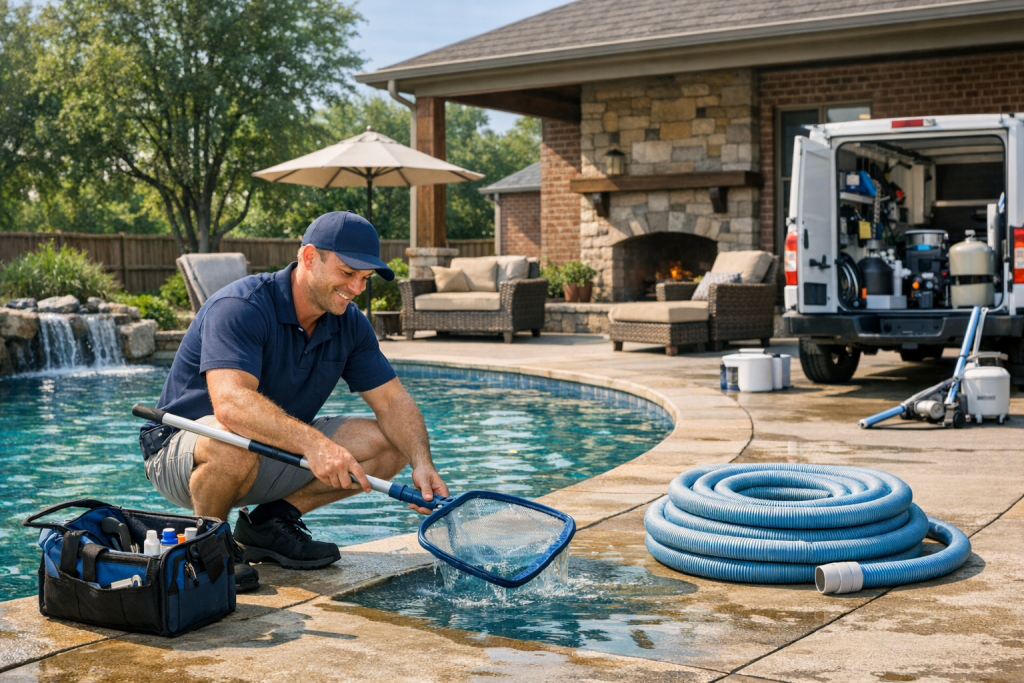 Experienced Pool Repair Contractors in Woodlawn Park, Oklahoma