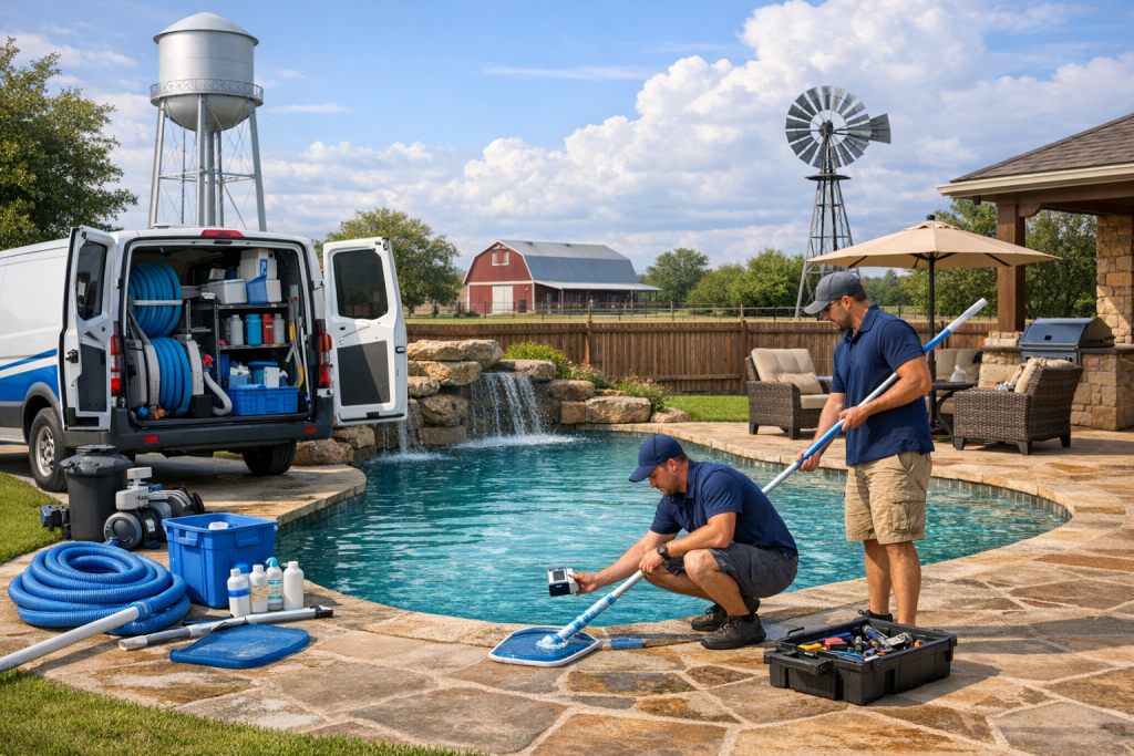 Expert Pool Repair Services in Aubrey, Texas