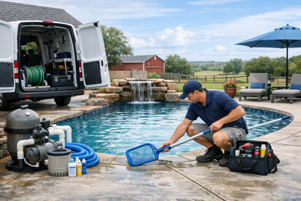 Expert Pool Repair Services in Boley, Oklahoma