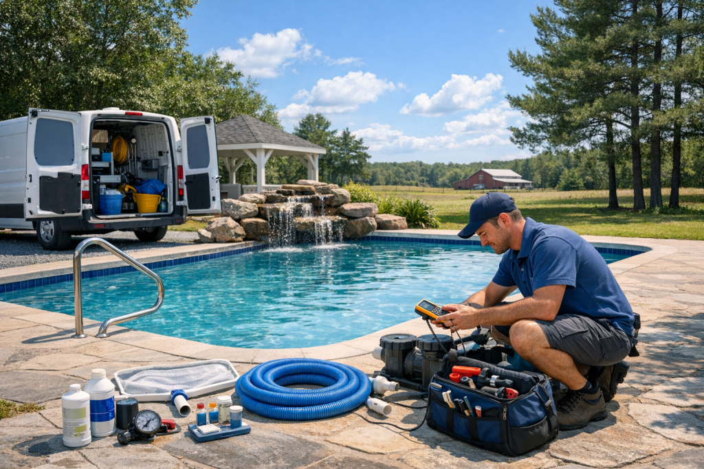 Expert Pool Repair Services in Longstreet, Louisiana