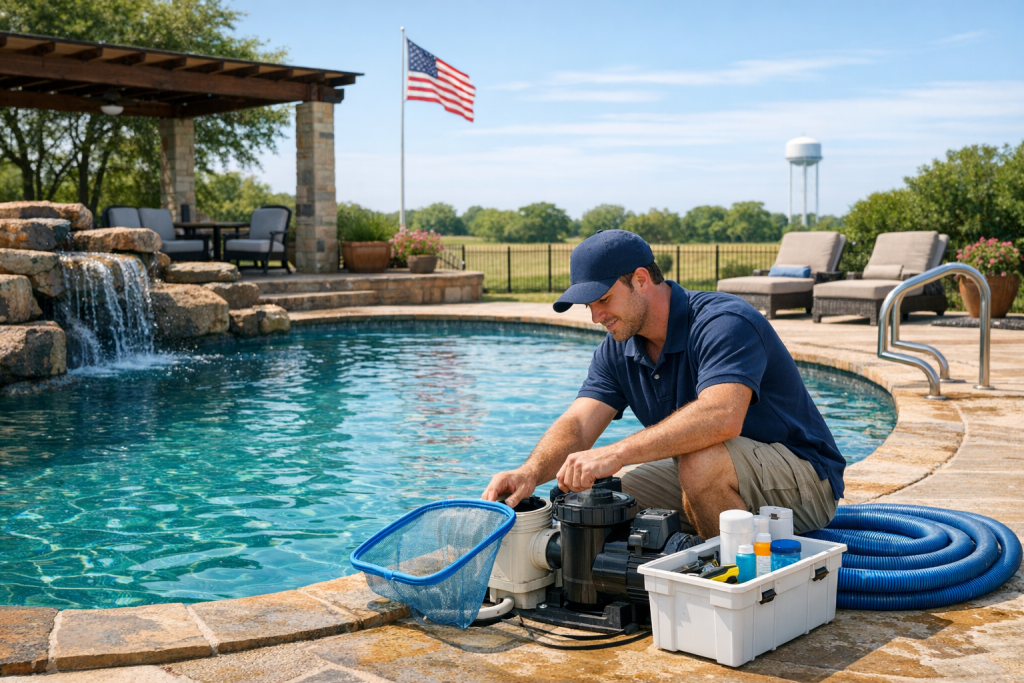 Fast & Reliable Pool Repair in Howe, Texas