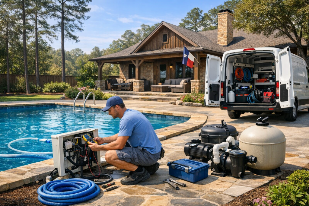 Fast & Reliable Pool Repair in Joaquin, Texas