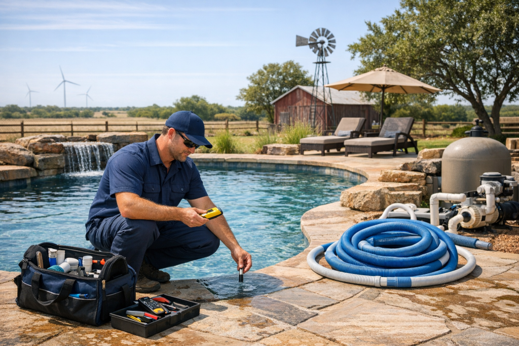 Fast & Reliable Pool Repair in Tye, Texas