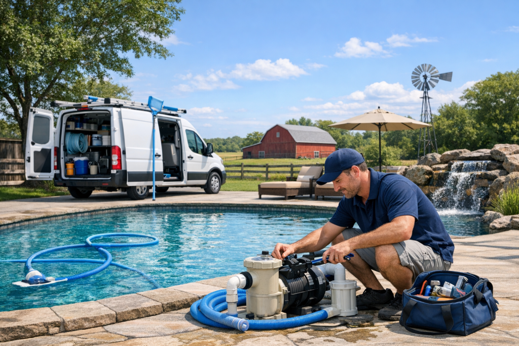 Full-Service Pool Repair in Angus, Texas