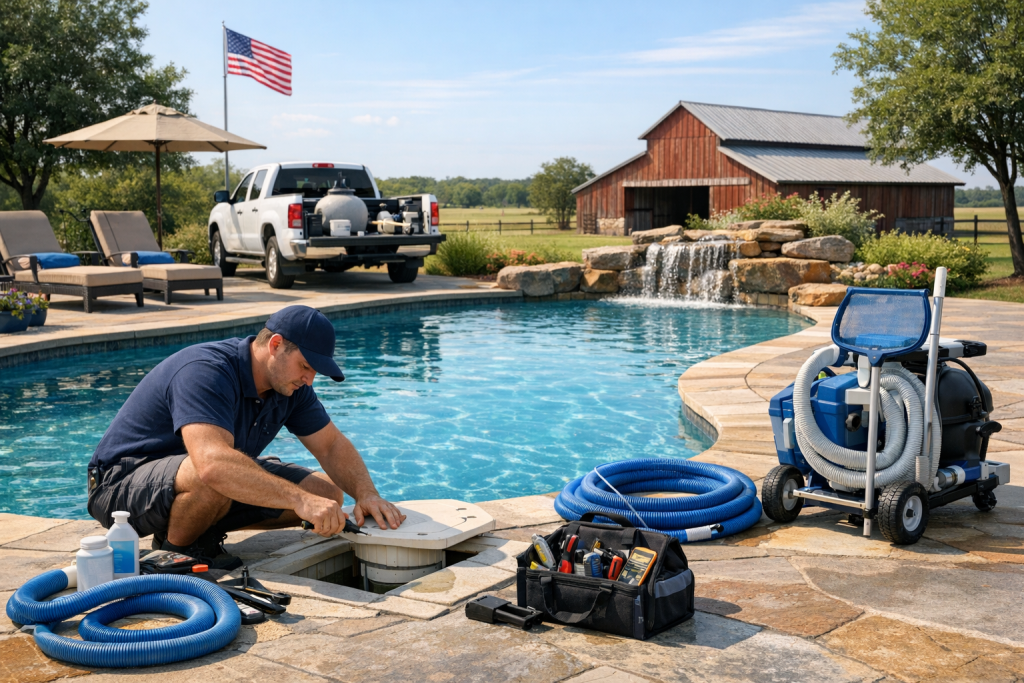 Full-Service Pool Repair in Reagan, Oklahoma
