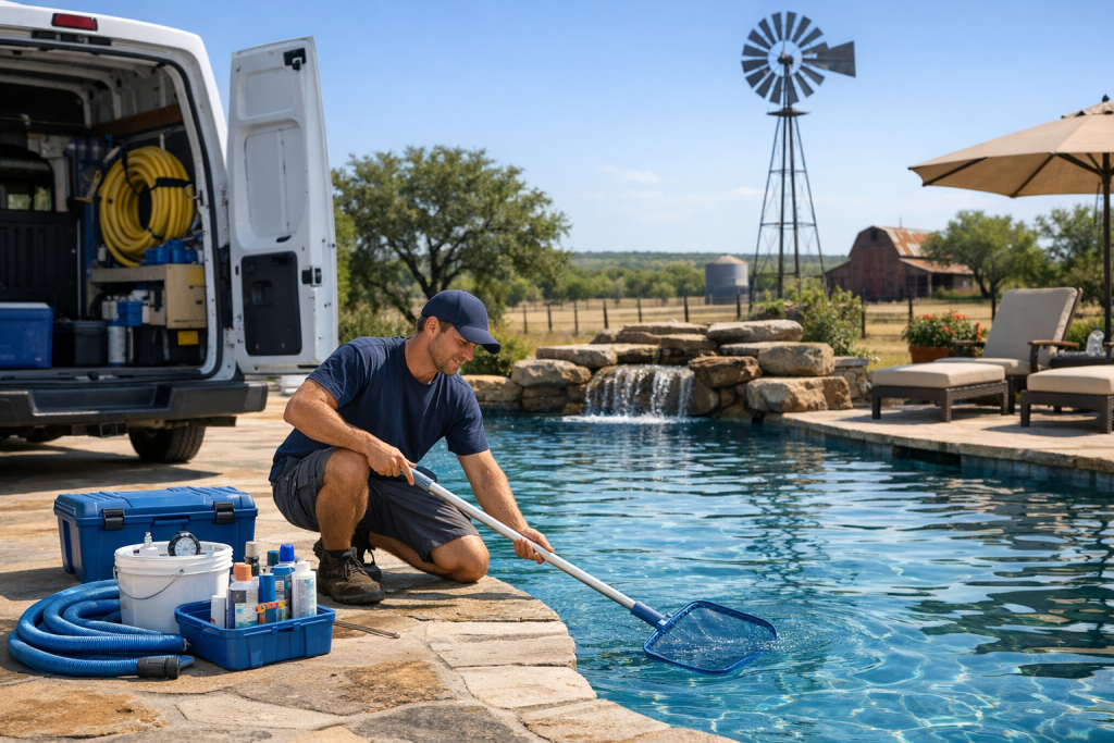 Helping Customers with Pool Repair in Coleman, Texas