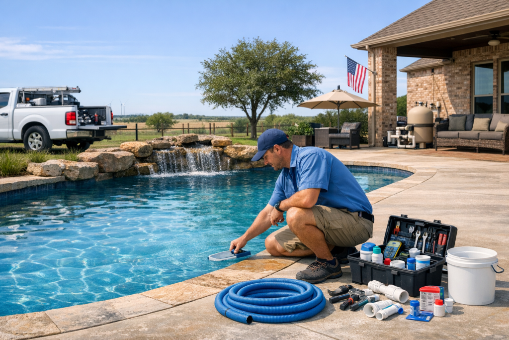 Helping Property Owners with Pool Repair in Albany, Texas