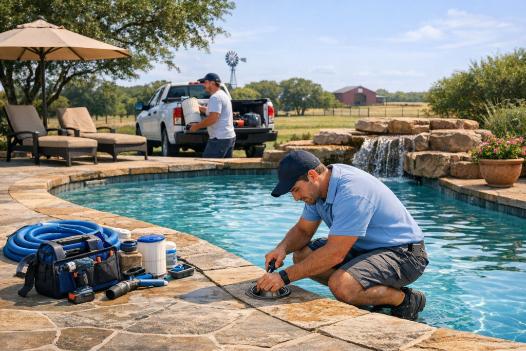 Helping Property Owners with Pool Repair in Alvarado, Texas