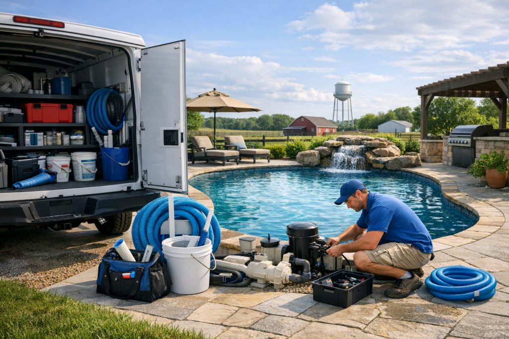 Helping Property Owners with Pool Repair in Bells, Texas