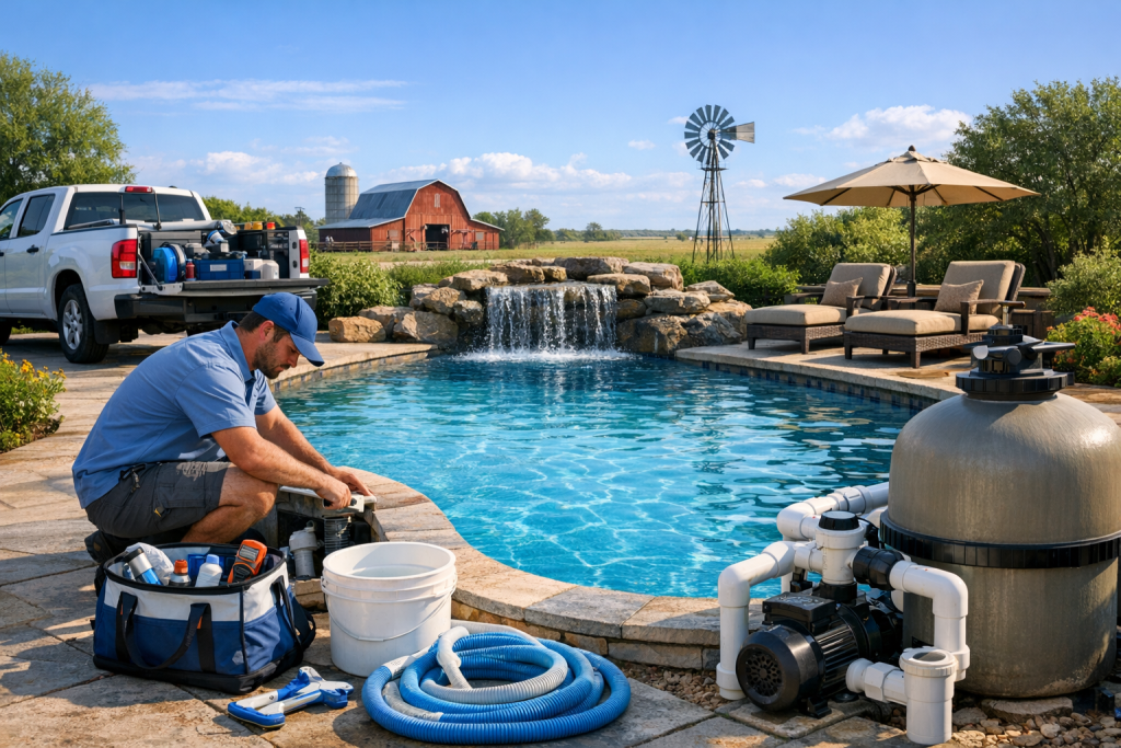 Helping Property Owners with Pool Repair in Calumet, Oklahoma