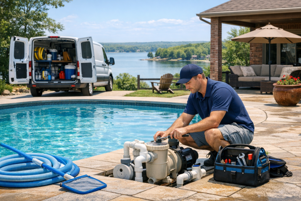 Helping Property Owners with Pool Repair in Canadian Shores, Oklahoma