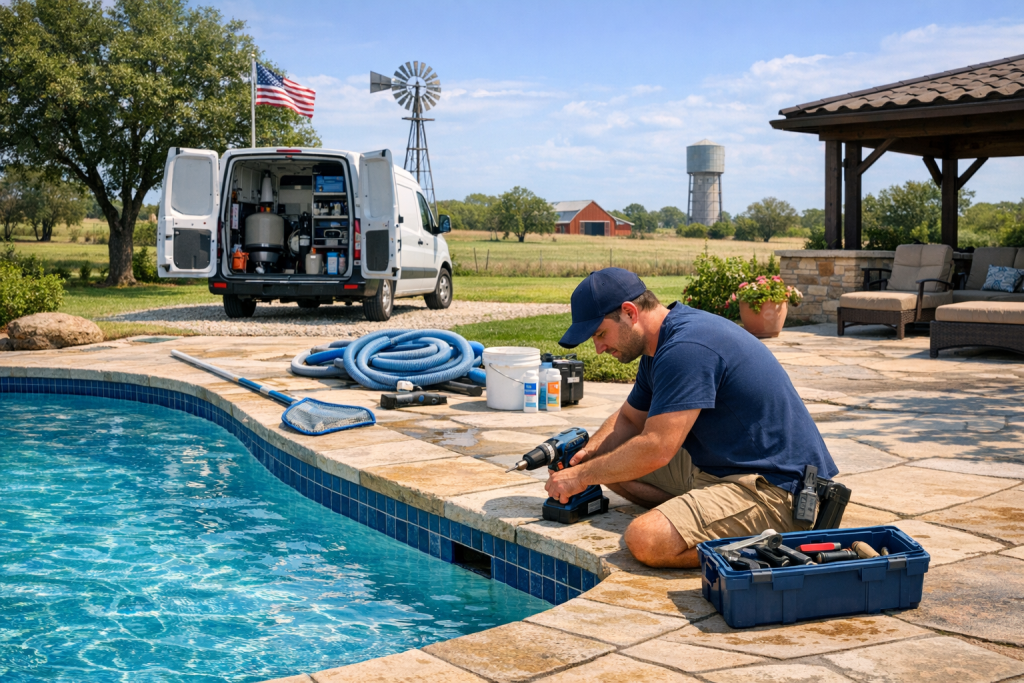 Helping Property Owners with Pool Repair in Throckmorton, Texas
