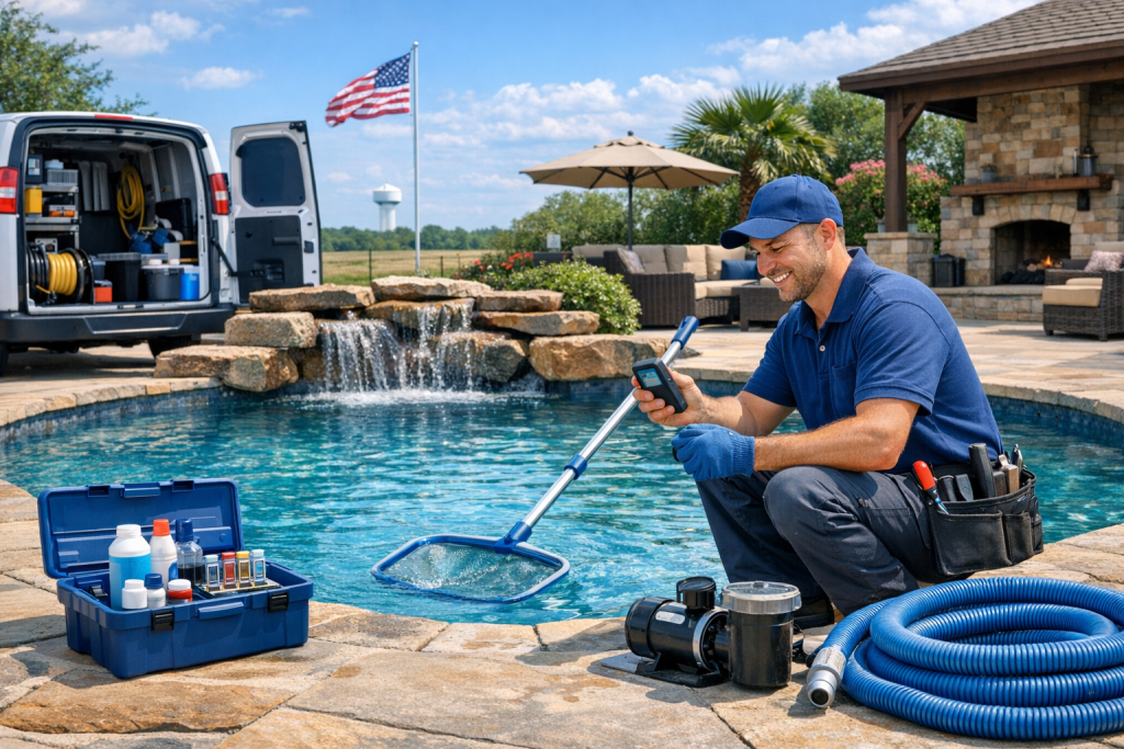 Helping Property Owners with Pool Repair in Wills Point, Texas