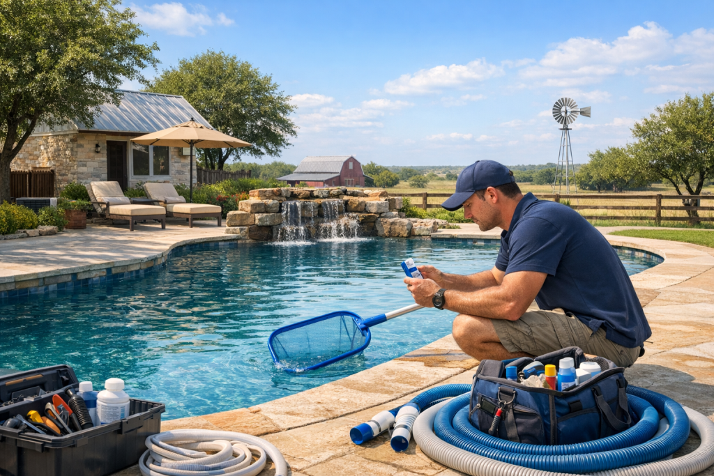 Helping Property Owners with Pool Repair in Wortham, Texas