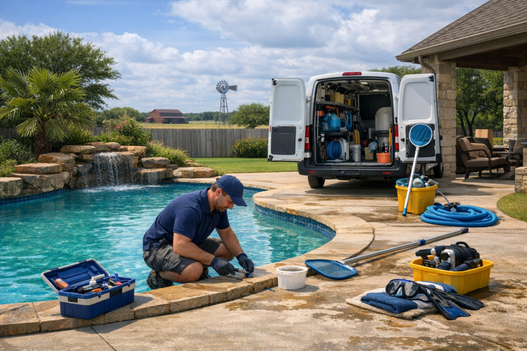 High-Quality Pool Repair in Rockdale, Texas