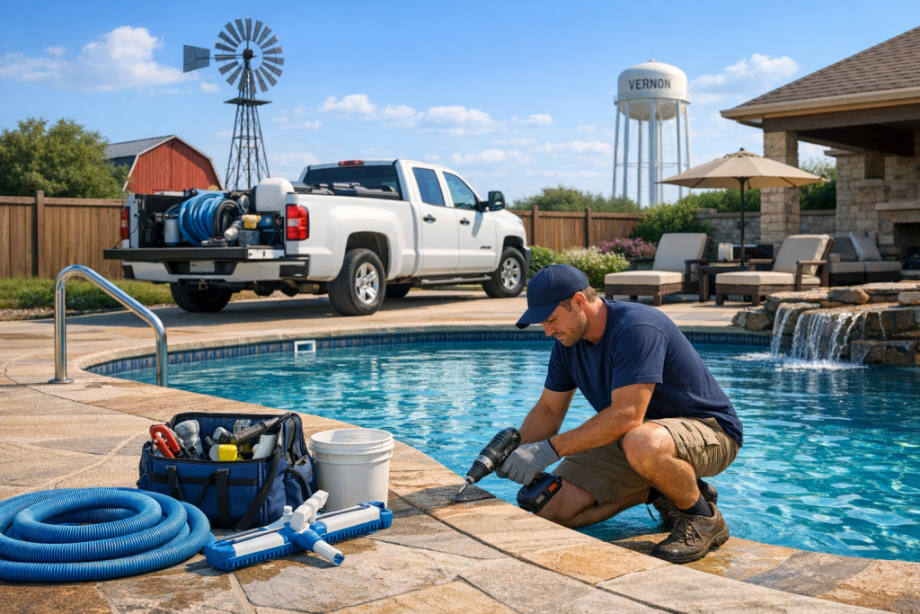 High-Quality Pool Repair in Vernon, Texas