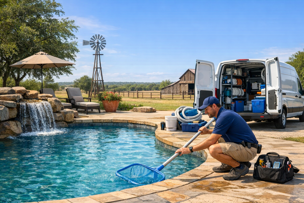Local Experts Providing Pool Repair in Lipan, Texas