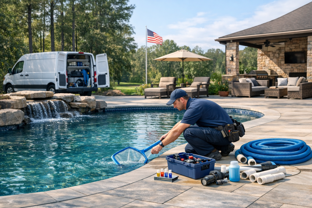 Local Pool Repair Experts in Hudson, Texas