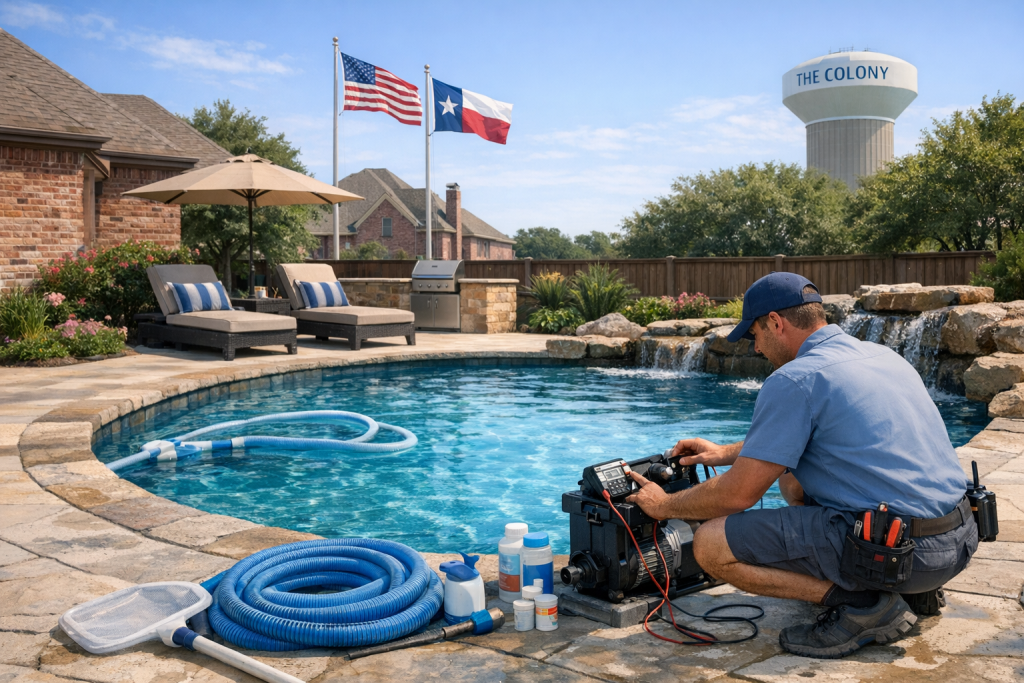 Local Pool Repair Experts in The Colony, Texas