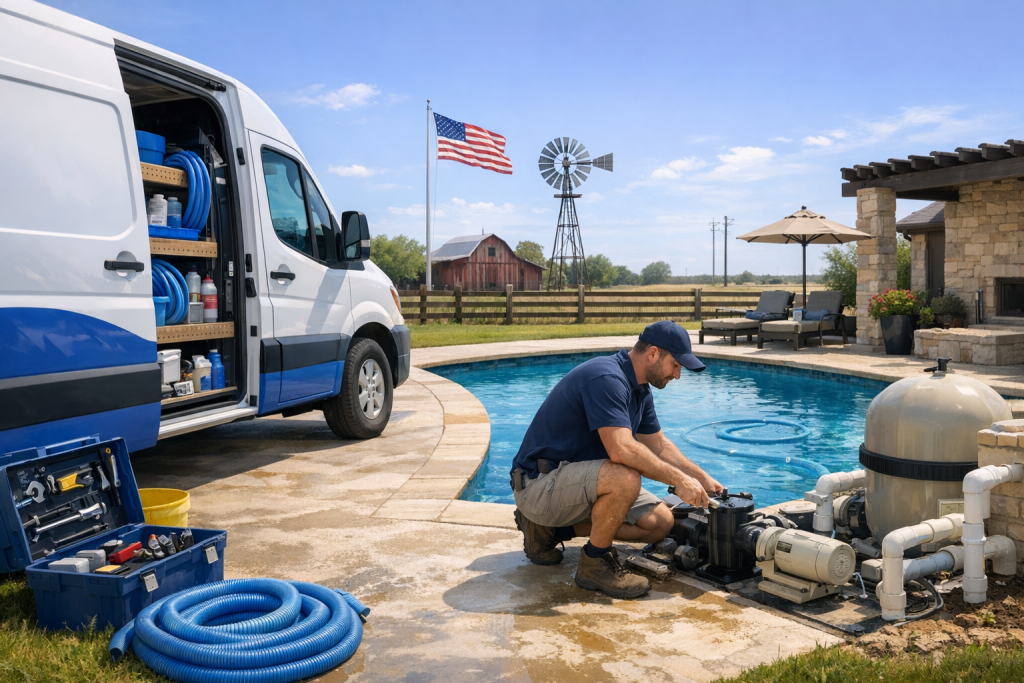 Local Pool Repair Experts in Weinert, Texas