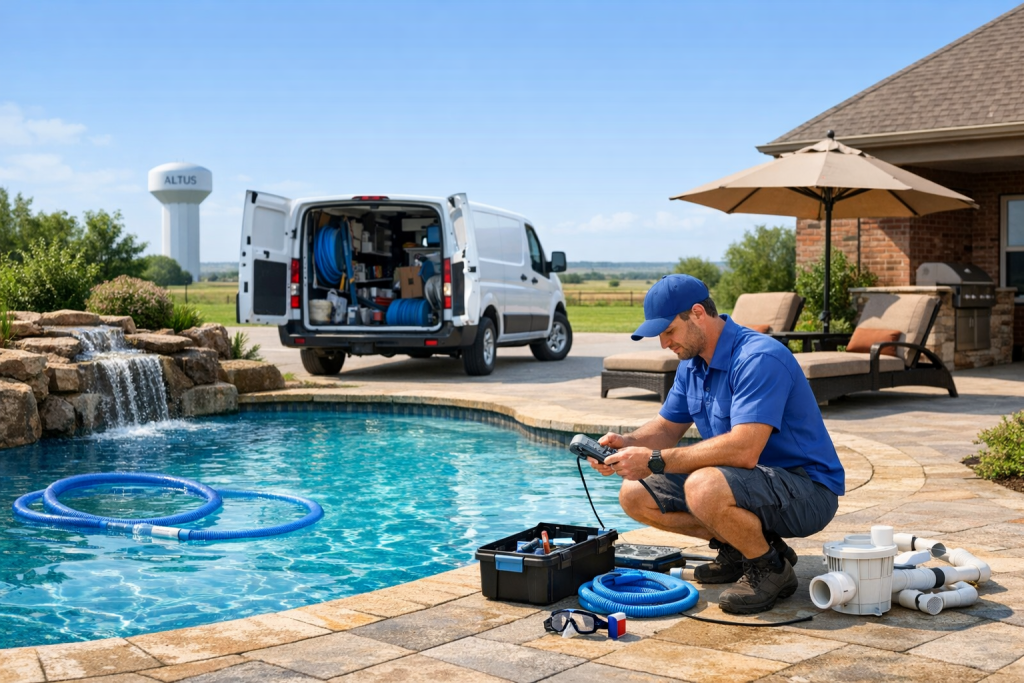 Local Professionals for Pool Repair in Altus, Oklahoma