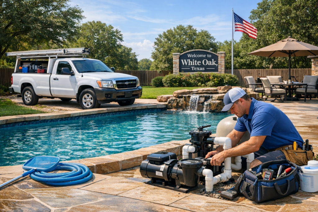 Local Professionals for Pool Repair in White Oak, Texas