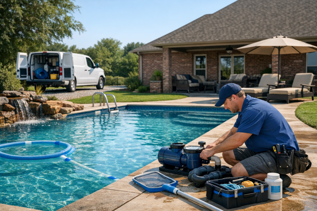 Personalized Pool Repair in Kellyville, Oklahoma