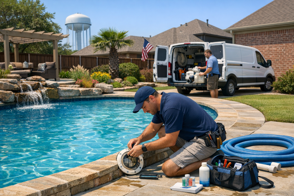 Personalized Pool Repair in Pantego, Texas