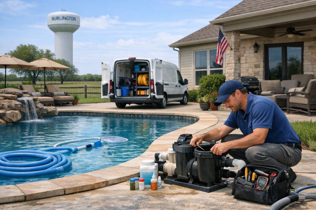 Pool Repair Backed by Local Experience in Burlington, Texas