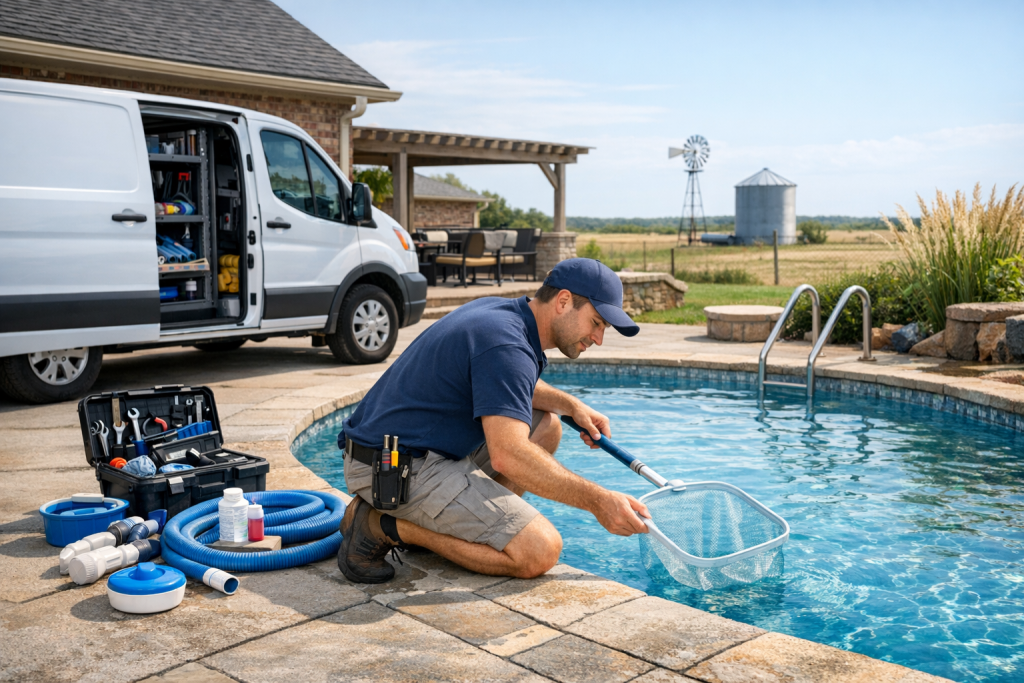 Pool Repair Backed by Local Experience in Greenfield, Oklahoma