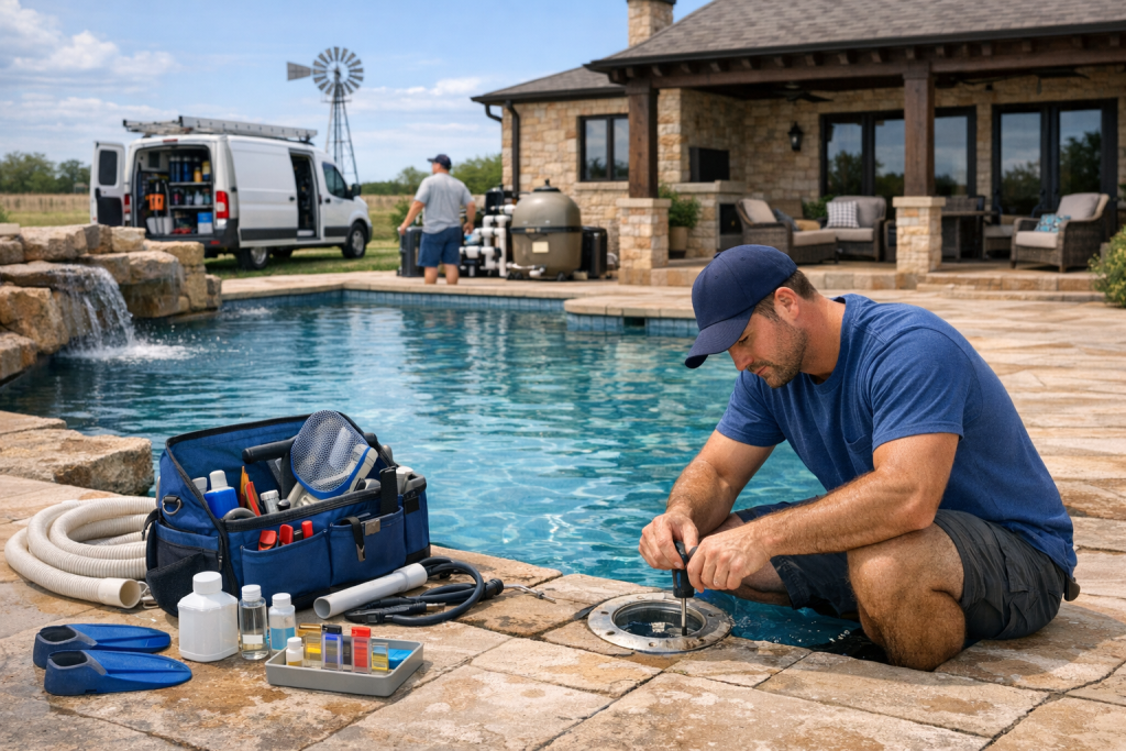 Pool Repair Backed by Local Experience in Muenster, Texas