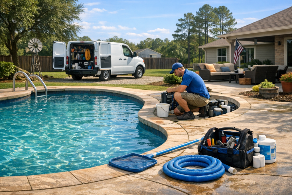 Pool Repair Backed by Local Experience in Rodessa, Louisiana