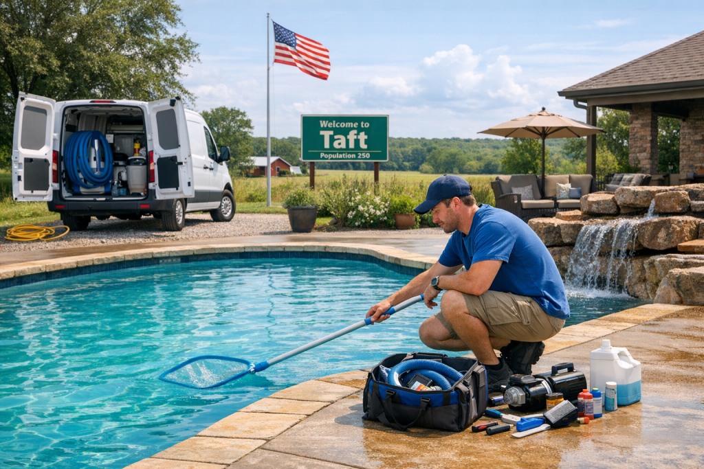Pool Repair Backed by Local Experience in Taft, Oklahoma