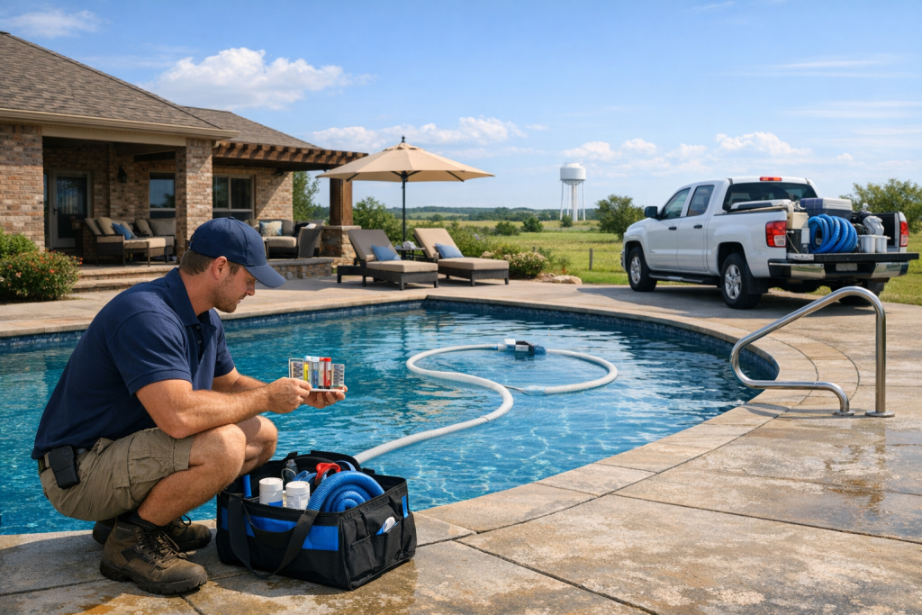 Pool Repair Backed by Local Experience in Tatums, Oklahoma