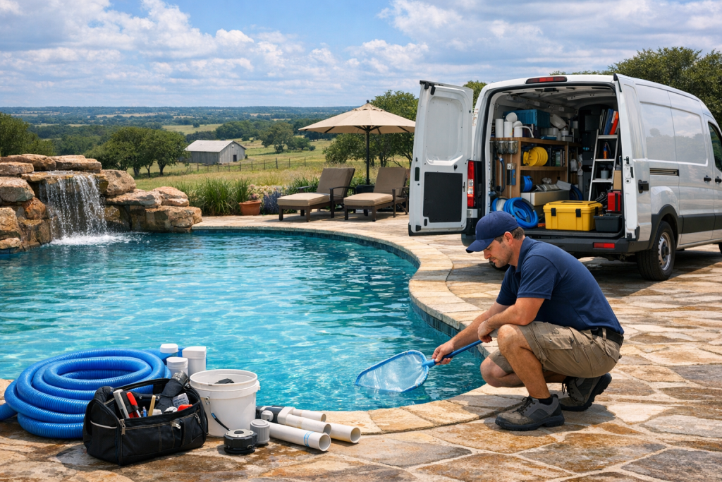 Pool Repair Company Serving Bluff Dale, Texas