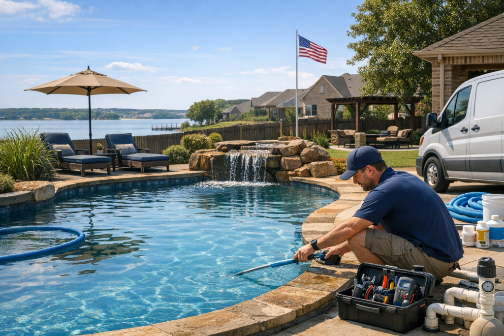 Pool Repair Company Serving Little Elm, Texas