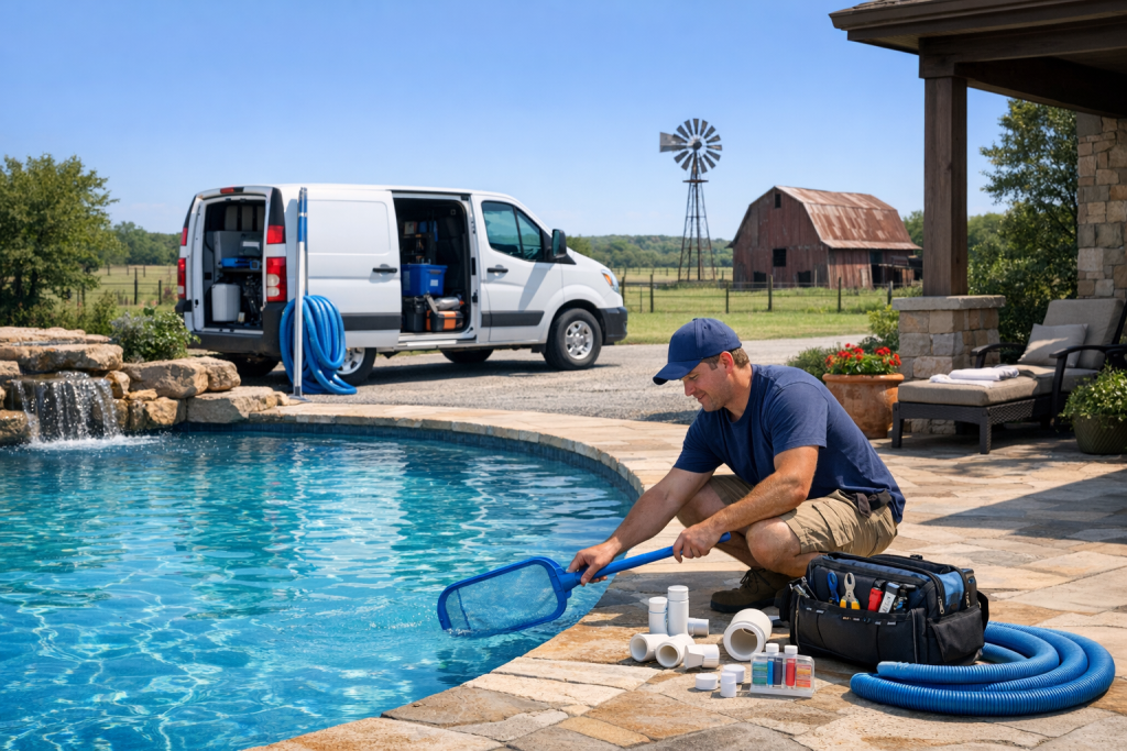 Pool Repair Company Serving Loco, Oklahoma