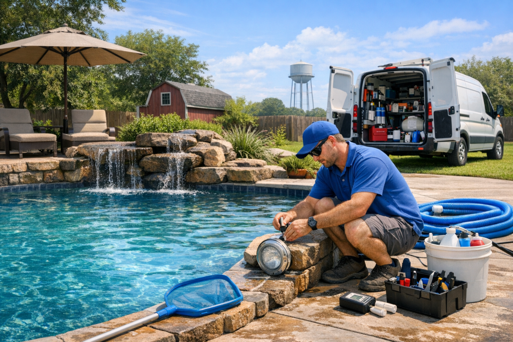 Pool Repair Company Serving Okmulgee, Oklahoma