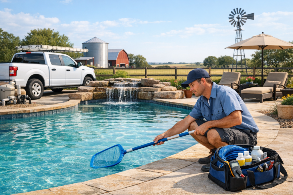 Pool Repair Company Serving Thrall, Texas