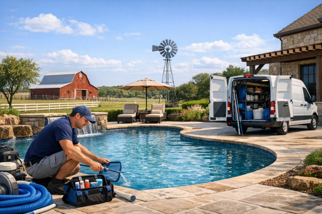 Pool Repair Company Serving Tioga, Texas