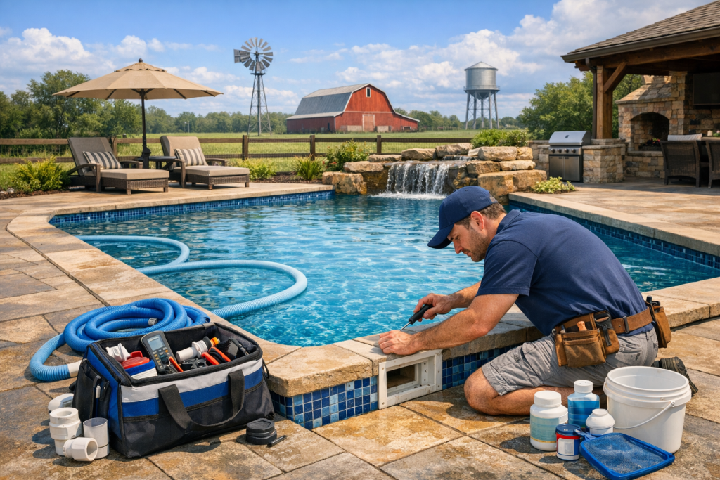 Pool Repair Experts Serving Leon, Oklahoma