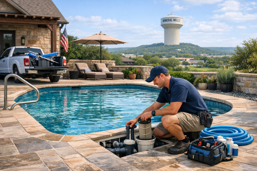 Pool Repair Experts Serving Mineral Wells, Texas
