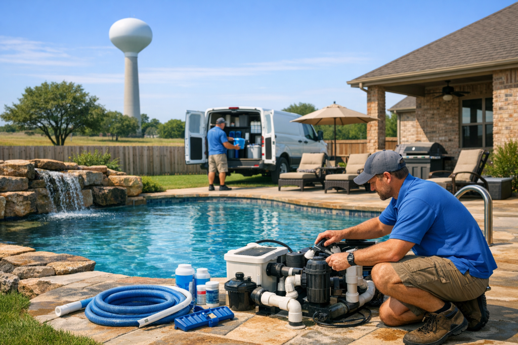 Pool Repair Experts Serving Troy, Texas