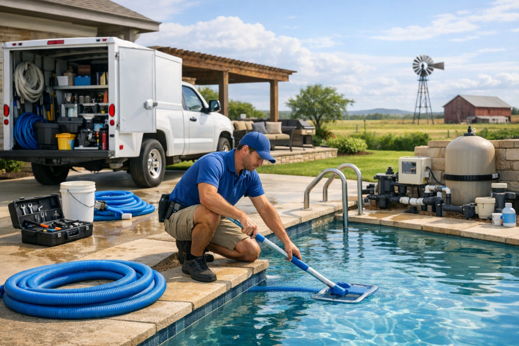 Pool Repair Experts Serving Walters, Oklahoma