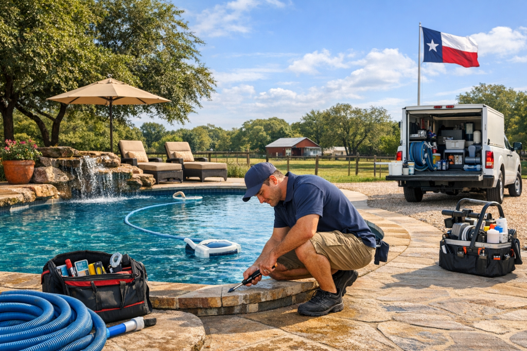Pool Repair Experts Serving Wells, Texas