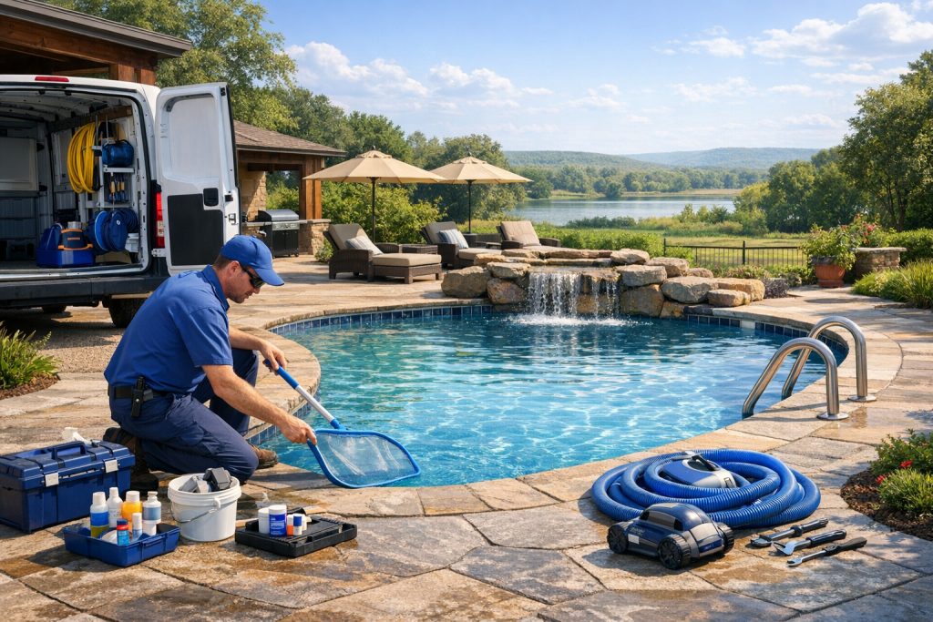 Pool Repair Restoration Services in Cowlington, Oklahoma