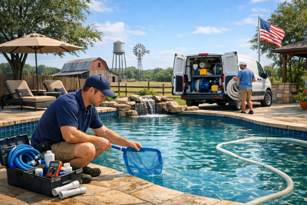 Pool Repair Restoration Services in Tenaha, Texas