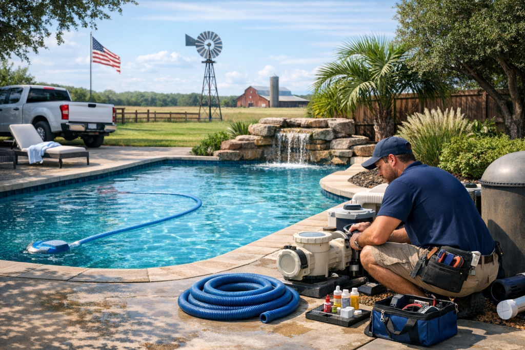 Pool Repair Services in Ross, Texas